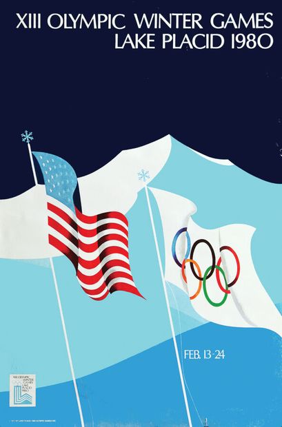 XIII Olympic Winter Games Lake Placid 1980...