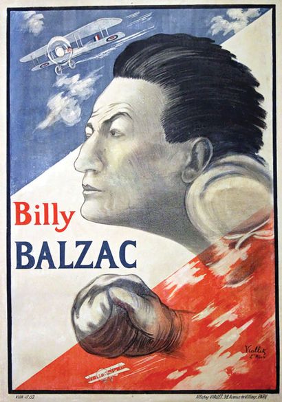 Billy Balzac, piloteAffiche Viallet Affiche...