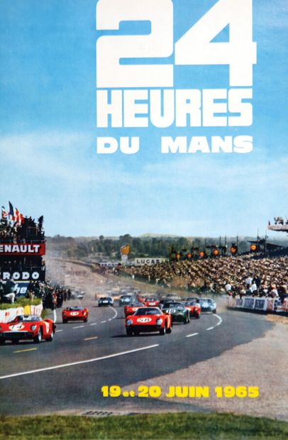 24 Heures du Mans 1965 FerrariOberthurRennes...