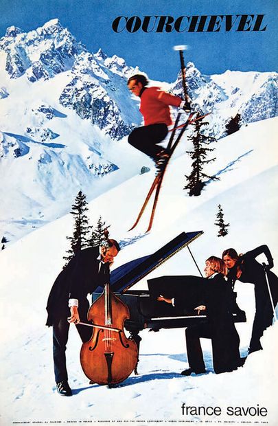 Courchevel : Maurice Bacquet at the Cello...