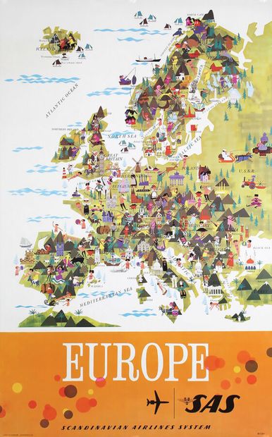 Europe SASDanografia1 Affiche Non-Entoilée...