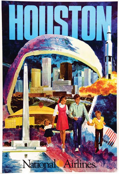 Houston - National Airlines ( Space Center...