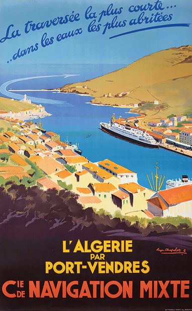 L'Algérie par Port Vendres Cie de Navigation...
