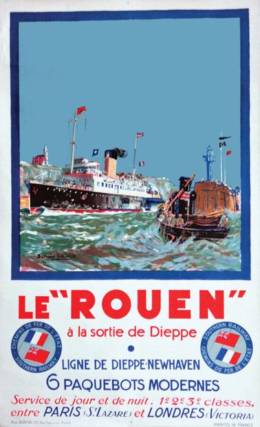 Dieppe Newhaven Line 6 Modern Steamers The...