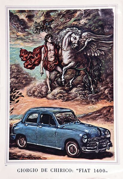 Fiat 1400 Giorgio de ChiricoSocieta Tipografica...