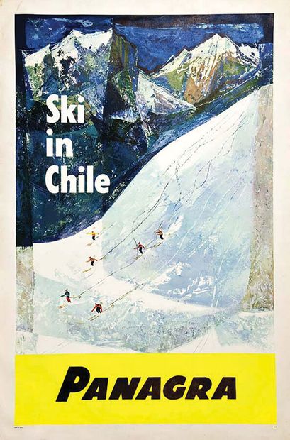 Panagra Ski in ChileLitho in USA1 Poster...