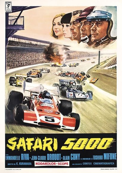 Safari 5000NovographRoma Poster on canvas/...