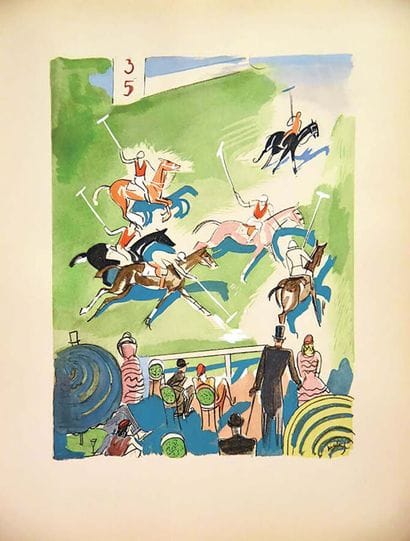 Une Partie de Polo à Bagatelle (Polo de Paris)...