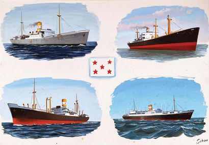 Compagnie Maritime des Chargeurs Réunis Katiola,...
