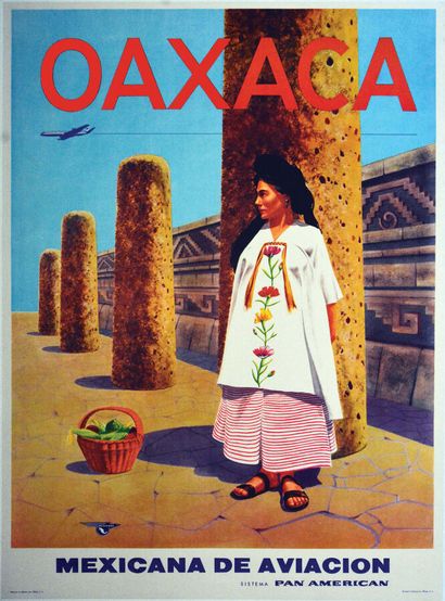 Mexicana de Aviacion OaxacaPrinted in Mexico...