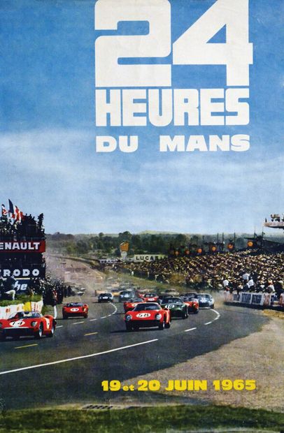 24 Heures du Mans 19 & 20 Juin 1965 Ferrari...