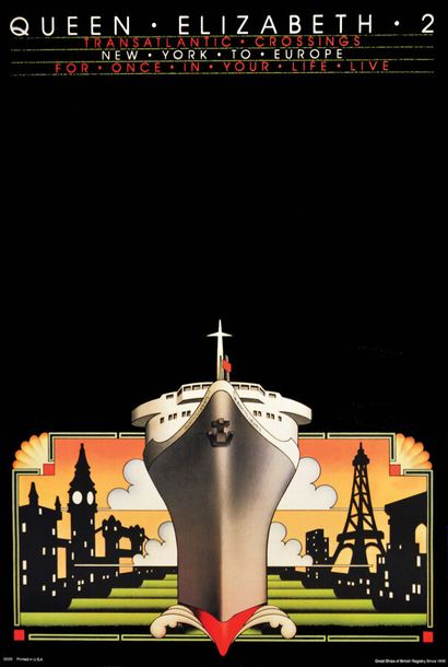 Queen Elisabeth 2 Transatlantic Crossing...