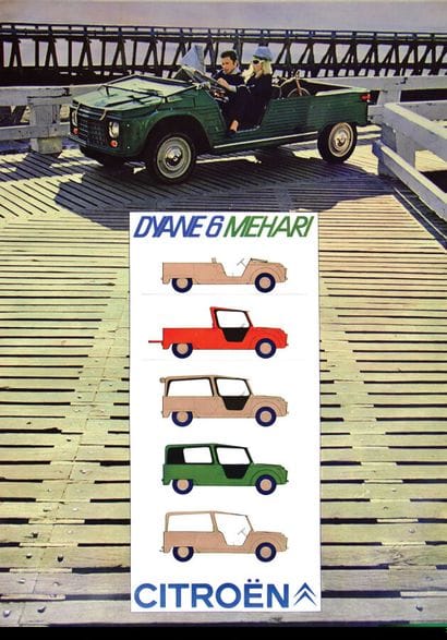 Citroën Mehari Diane 6Delpire Advertising...