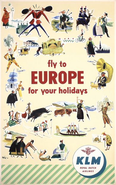 KLM Fly to Europe For Your HollidaysKühn...