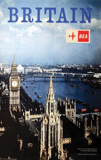 London - A view of the River Thames from...