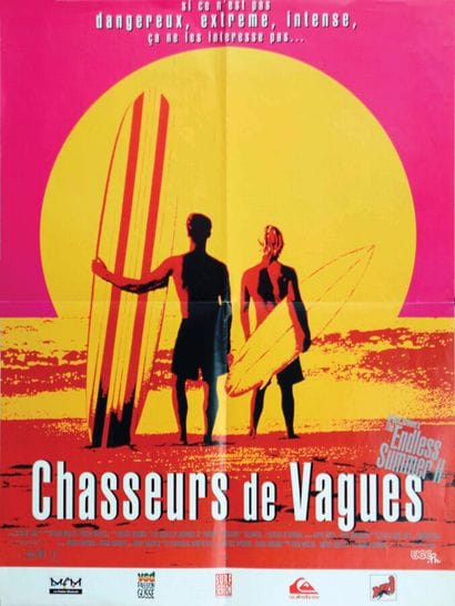 Chasseur de Vagues1 Affiche Non-Entoilée...