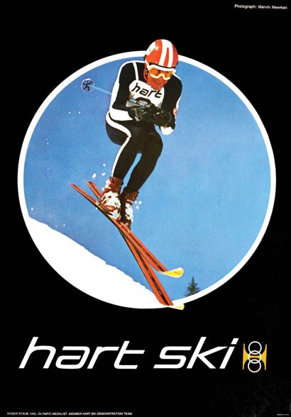 Hart Ski Roger SaubPrinted in USA1 Affiche...