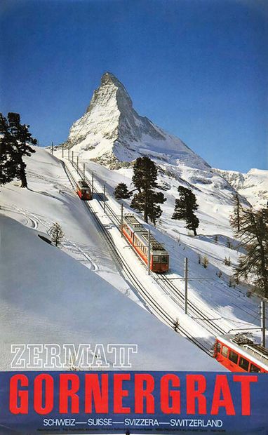 Zermatt Gornergrat SwitzerlandWigra ProduktionZurich1...