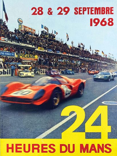 24 Heures du Mans 28 & 29 Septembre 1968...