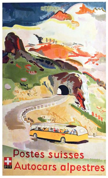 Swiss Post Coach AlêstresJ. C. MüllerZürich...