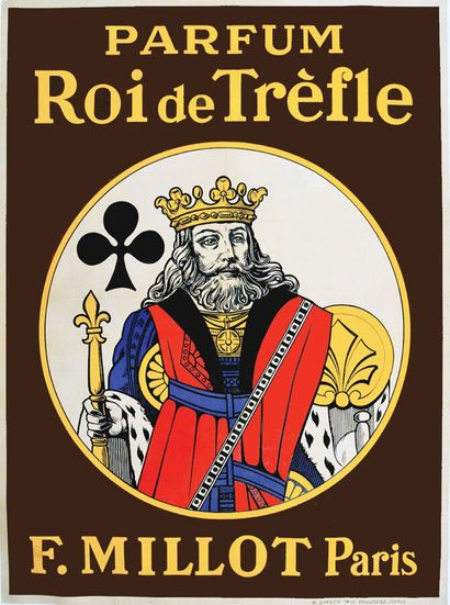 Perfume Roi de Trèfle F. Millot ParisB. SirvenToulouse...