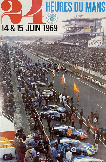 24 Heures du Mans 14 & 15 Juin 1969Oberthur...