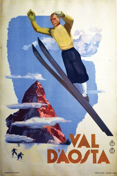 Val d'AostaPizzi & PizioMilano - Roma Affiche...