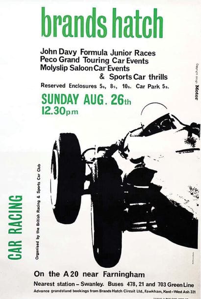 Brands Hatch Car racing. Farninggham.Briscall...