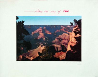 Arizona, Grand Canyon.Along the way of TWA
