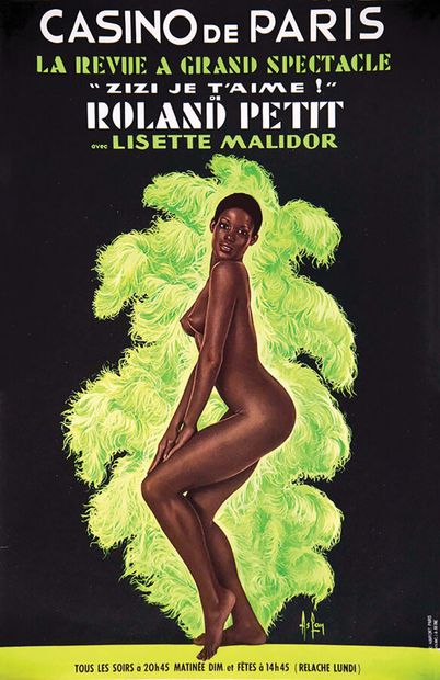 Lisette Malidor Roland Petit Casino de Paris...
