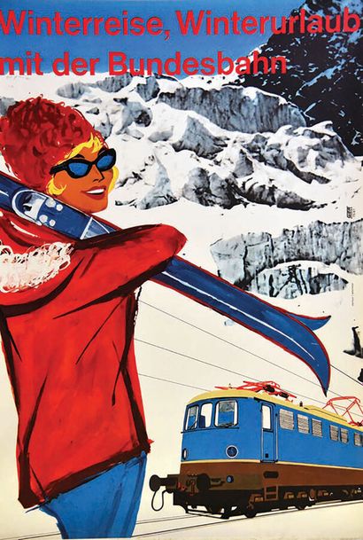 Winterreise, Winterurlaub mit der BundesbahnWER...