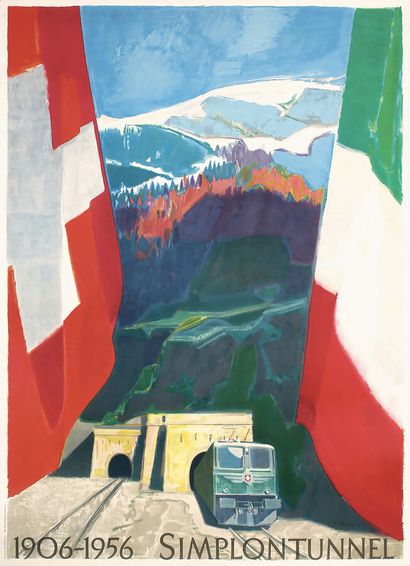 Simplon Tunnel 1906 1956 (50 years of the...