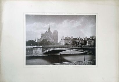 Pont Saint Louis A Paris Photo Argentique...