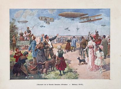 Bétheny ( Marne ) en août 1909 Premier Meeting...