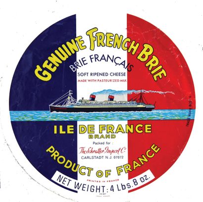 Ile de France Genuine French Brie.Brie Français...
