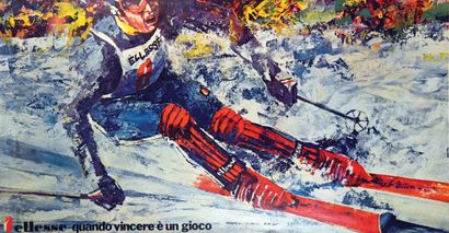Skieur Ellesse Quanto Vincere é un Gioco...