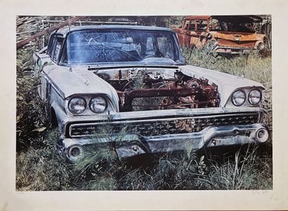 Ford print signed and numbered 7/100 by John...