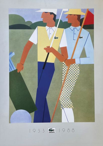 Les Golfeurs LACOSTE 1933-1988F. PeschGratenberg...