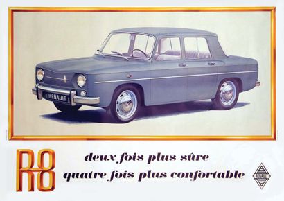 Renault R 8 deux fois plus sure quatre fois...