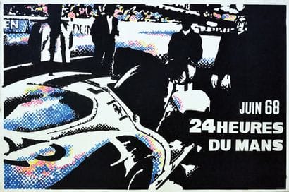 24 Heures du Mans juin1968 GouacheGouache...