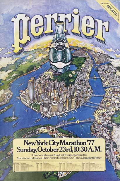 Nerw York City Marathon '77 Sunday October...