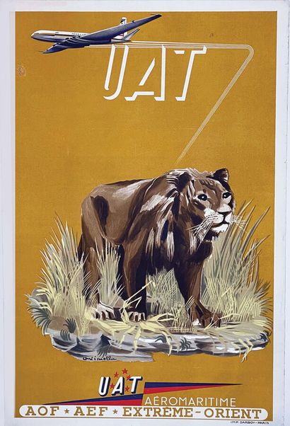 Lion UAT Aéromaritime AOF AEF Extrême Orient...