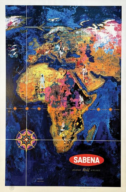 Afrique Sabena Belgian World AirlinesO. de...