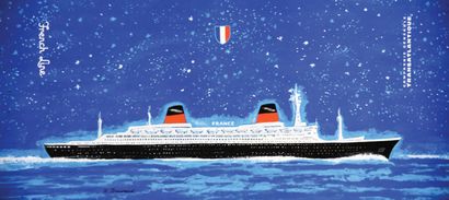 France Cie Gle Transtlantique French Line1...