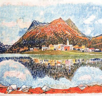 The Grisons The Grisons Switzerland Land...
