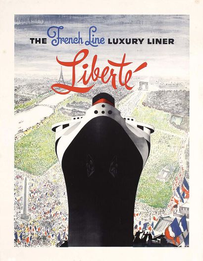 Liberté Cie Gle Transatlantique The French...