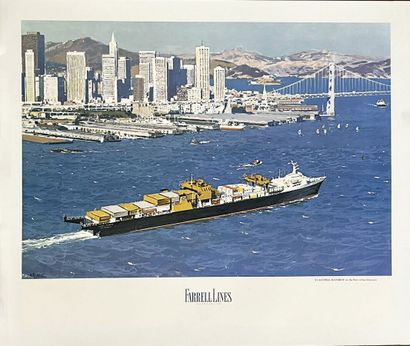 Austral Rainbow in the Port of San Francisco...