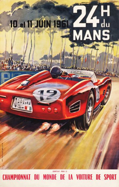 24 Heures du Mans - 10 & 11 Juin 1961 FerrariThivillier...