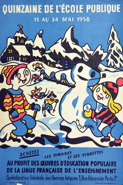 Quizaine de l'Ecole PublicR. Genty1 Affiche...