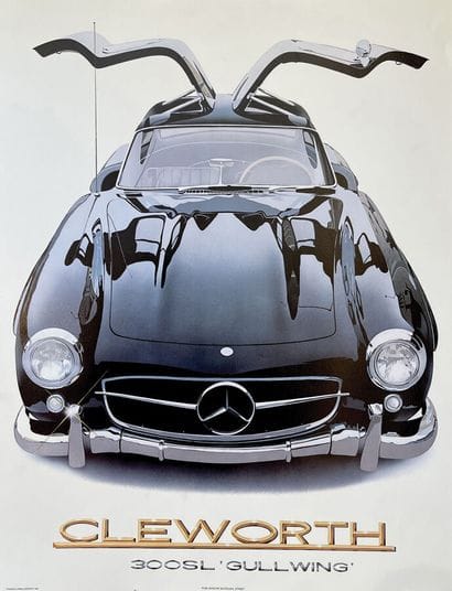 Mercedes Benz 300 SL Gullwing CleworthOverland...